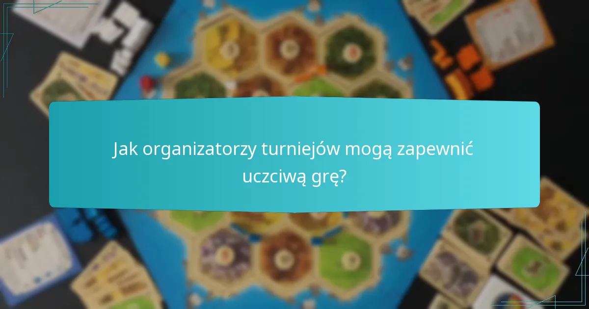 Jak organizatorzy turniejów mogą zapewnić uczciwą grę?