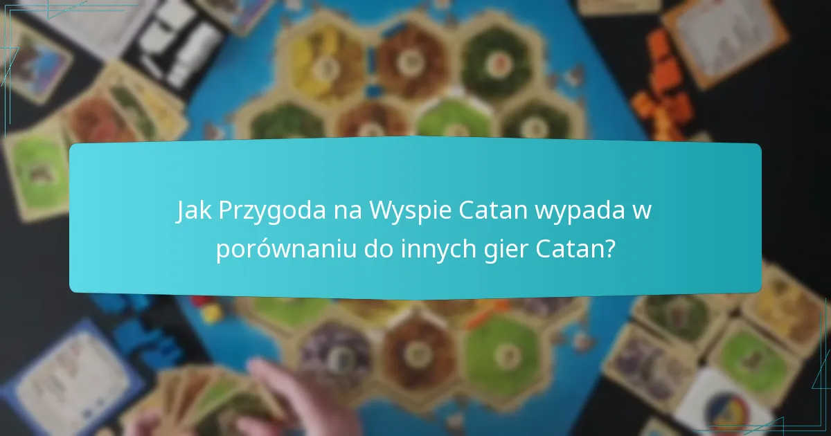 Jaki jest układ mapy w Przygody na Wyspie Catan?