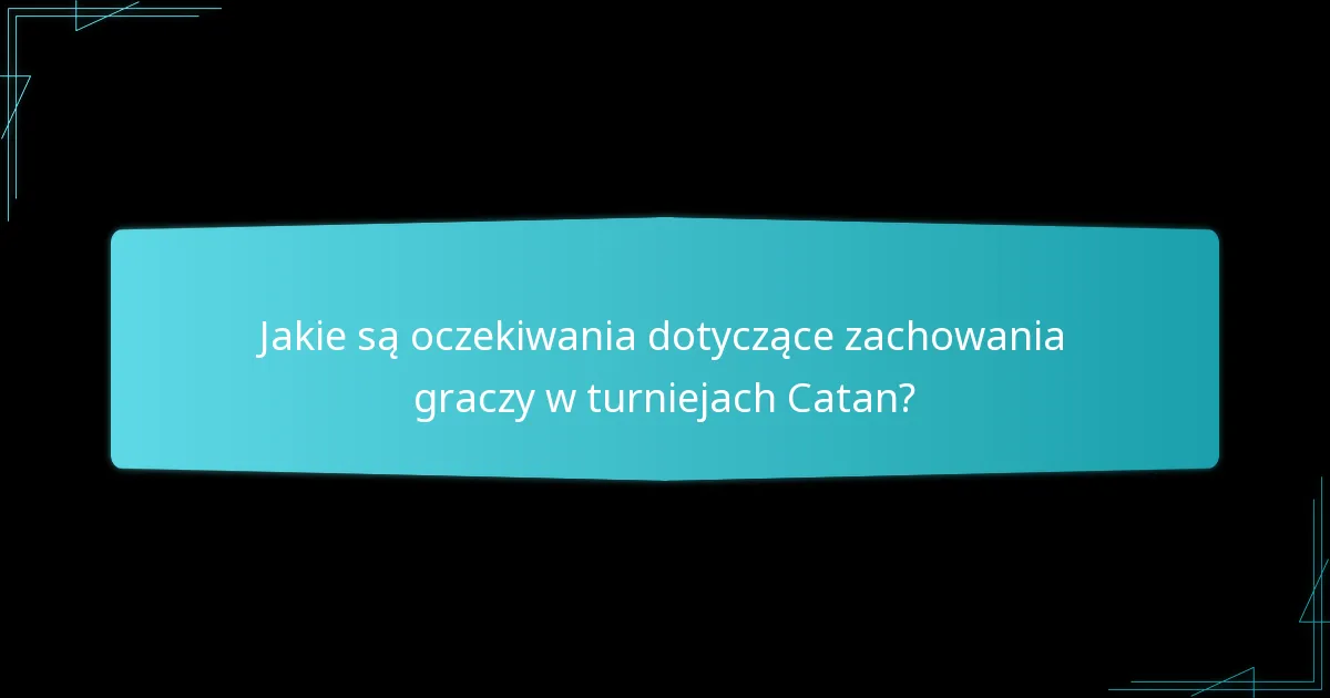 Jak rozwiązywane są spory w turniejach Catan?